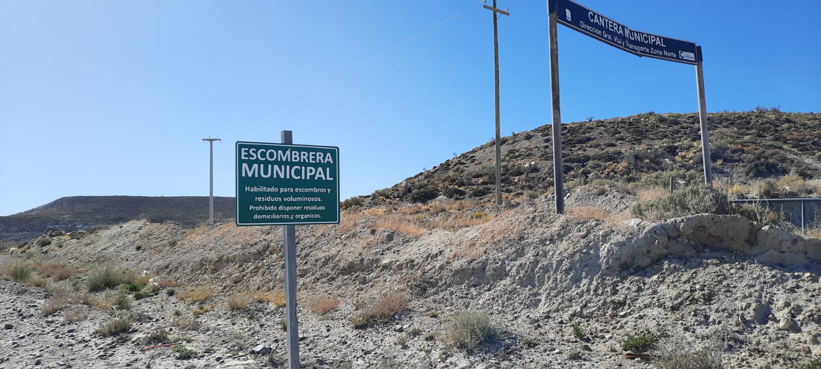 EL ENCOSEP INSPECCIONÓ LA ESCOMBRERA ZONA NORTE