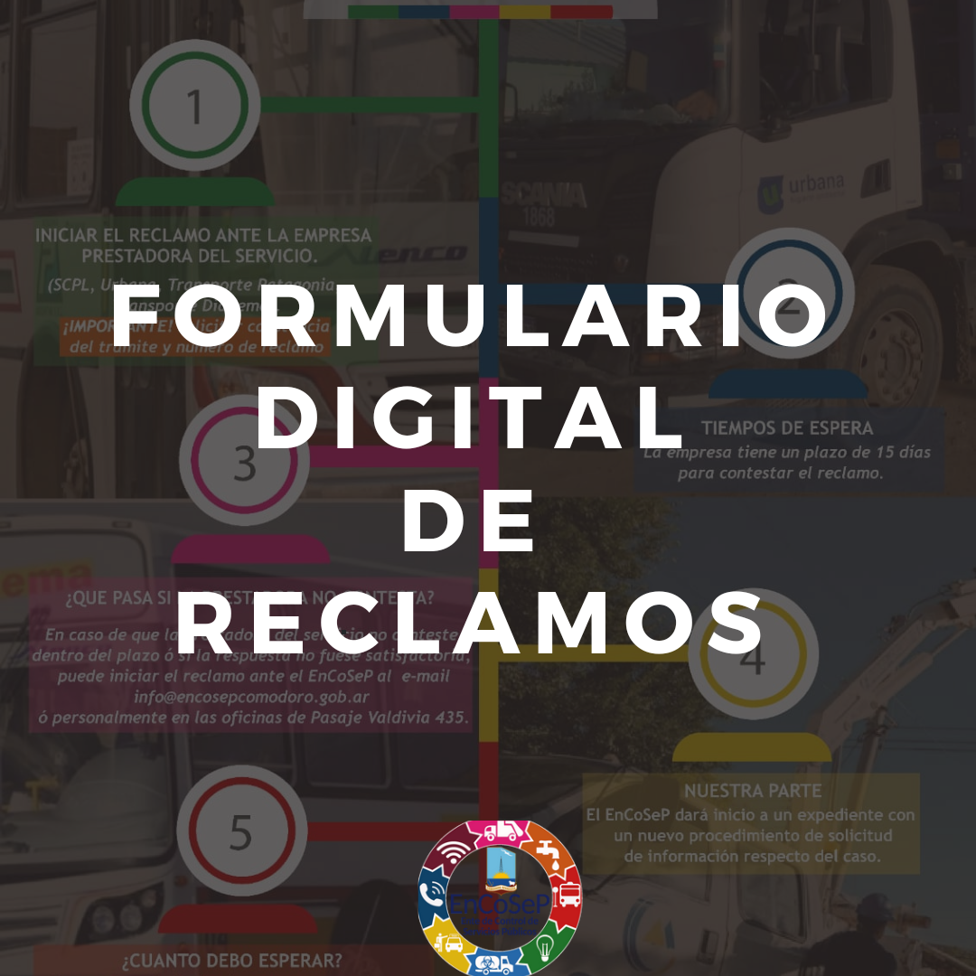 FORMULARIO DIGITAL DE RECLAMOS 